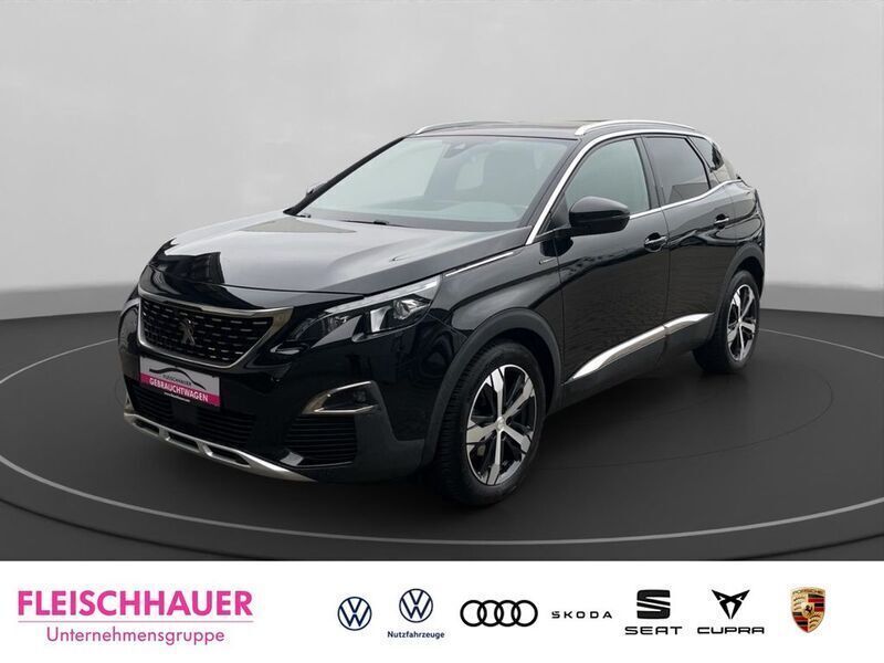 Schwarz Gebraucht 2019 Peugeot 3008 Allure GT-Line SUV | 21.490 € (Fairer Preis) - Bild 1/4