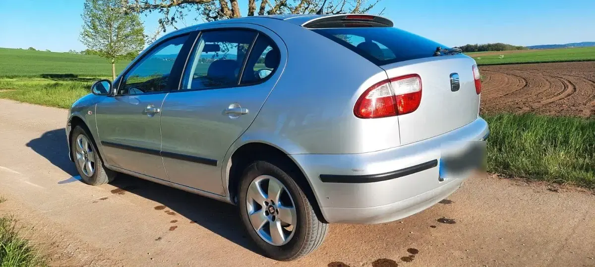 Używany Seat Leon 105 KM (77 kW) 2004 Srebrny Hatchback