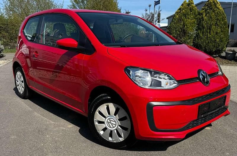 Rot Gebraucht 2019 VW up! move up! Kleinwagen | 7.400 € (Guter Preis) - Bild 1/4