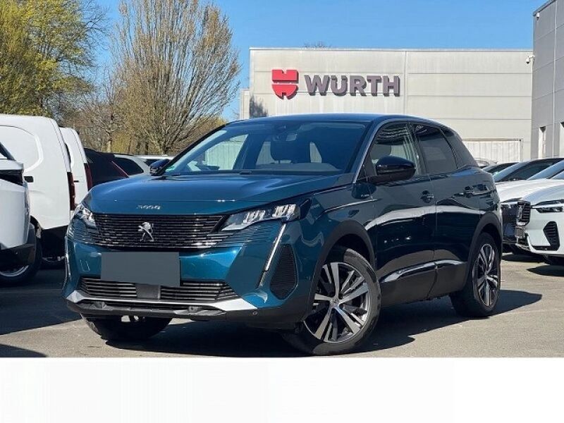Blau Gebraucht 2022 Peugeot 3008 Allure SUV | 25.489 € (Fairer Preis) - Bild 1/4