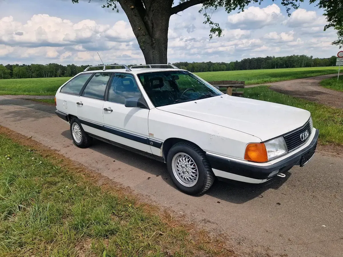 Gebraucht Audi 100 136 PS (100 kW) 1987 Weiß Kombi