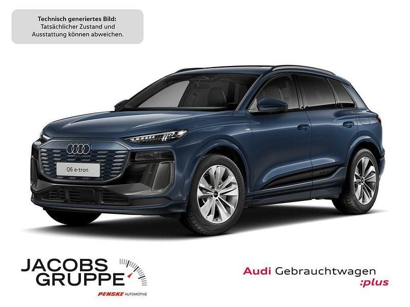Plasmablau Gebraucht 2025 Audi Q6 e-tron S-Line SUV | 69.480 € (Superpreis) - Bild 1/4