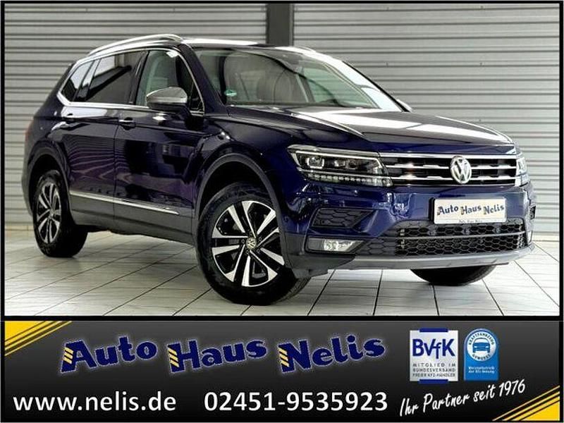 Blau Gebraucht 2021 VW Tiguan Allspace United SUV | 33.880 € (Fairer Preis) - Bild 1/4