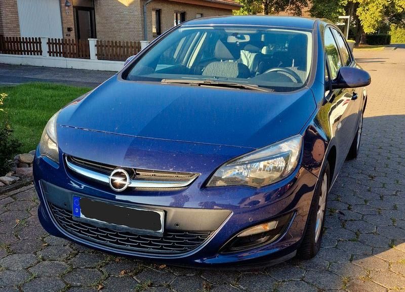 Blau Gebraucht 2014 Opel Astra Style Limousine | 6.300 € (Fairer Preis) - Bild 1/4