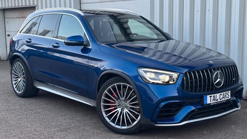 Blau Gebraucht 2019 Mercedes GLC63 AMG AMG SUV | 61.999 € (Teuer) - Bild 1/4