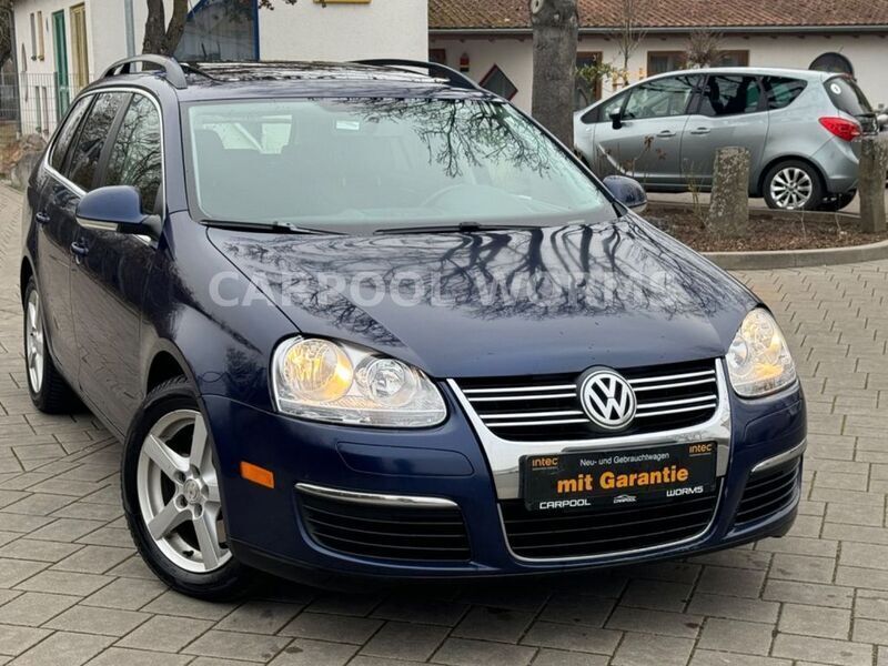 Blau Gebraucht 2009 VW Golf VI Sportline Kombi | 6.990 € (Fairer Preis) - Bild 1/4