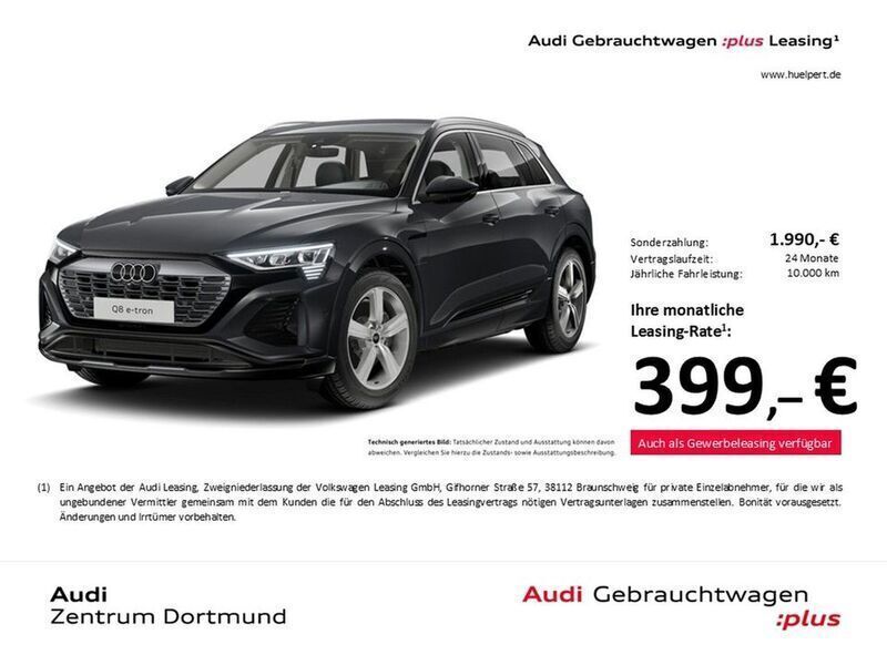 Magnetgrau Gebraucht 2024 Audi Q8 e-tron S-Line SUV | 54.511 € (Fairer Preis) - Bild 1/4