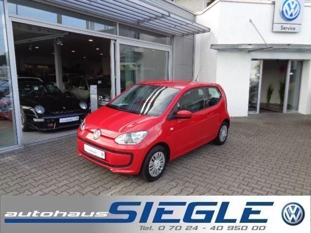 Gebraucht VW up! move up! 60 PS (44 kW) 2013 Rot Kleinwagen
