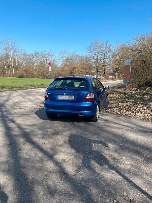 Gebraucht Honda Civic 110 PS (80 kW) 2004 Blau Kleinwagen
