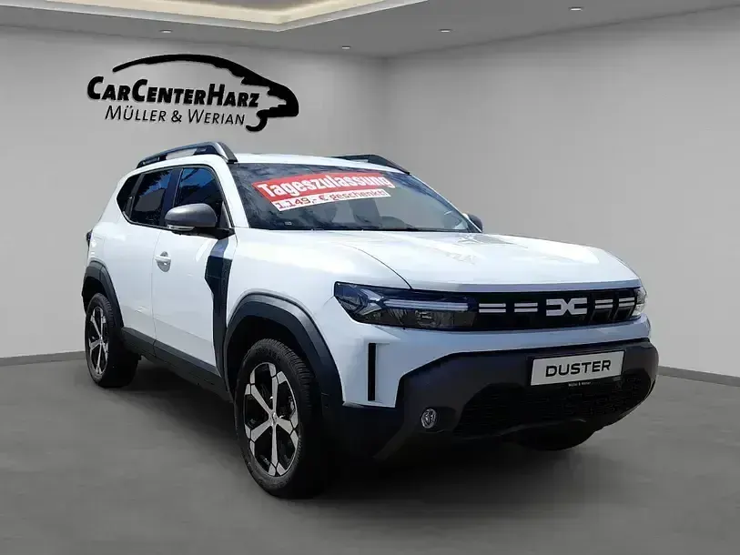Neu Dacia Duster Journey 131 PS (96 kW) 2025 Weiss SUV