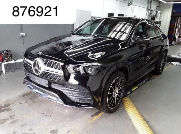 Schwarz Gebraucht 2022 Mercedes GLE350 AMG line Coupé | 63.450 € (Superpreis) - Bild 1/4