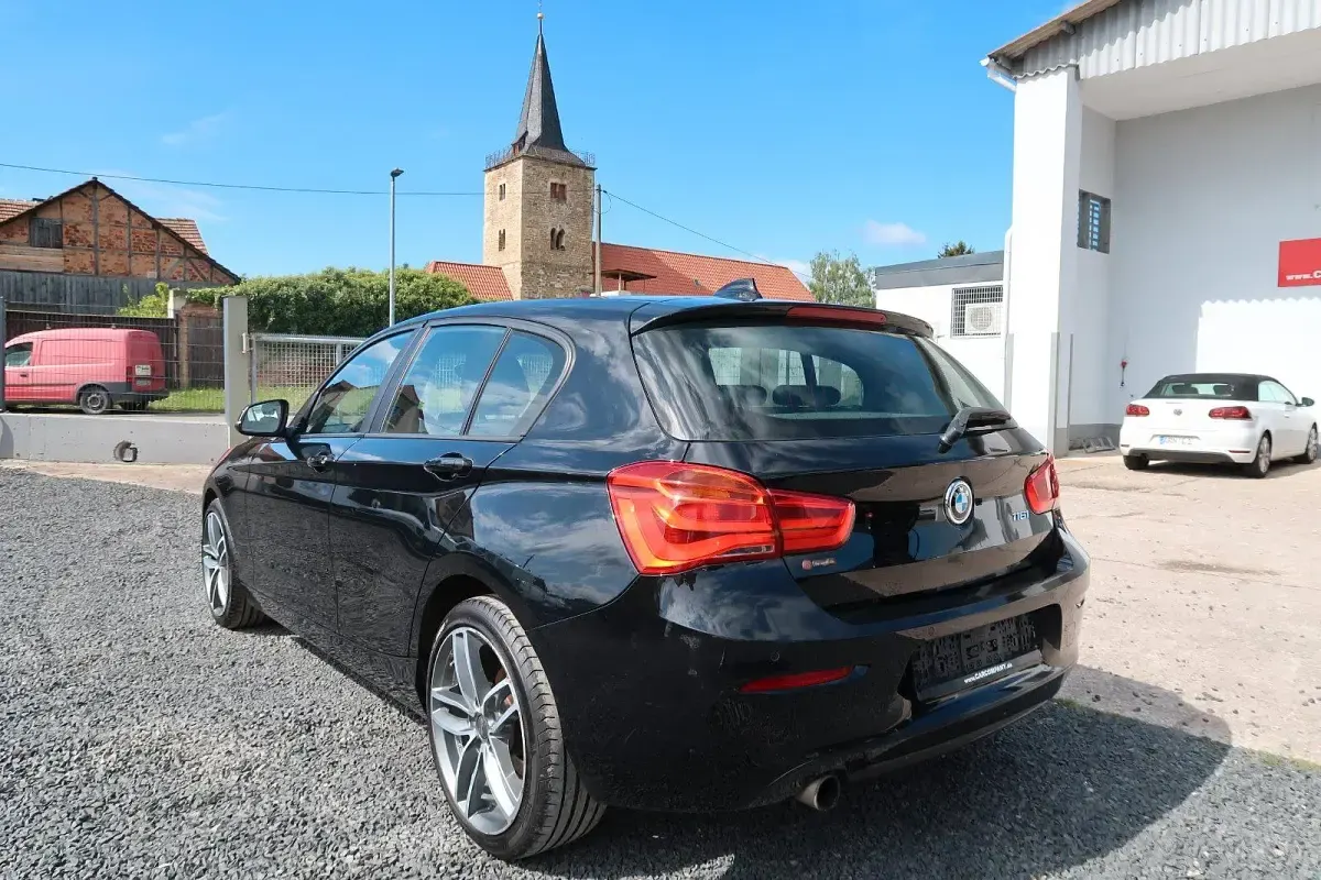 Brugt BMW 116 109 HK (80 kW) 2016 Sort Hatchback