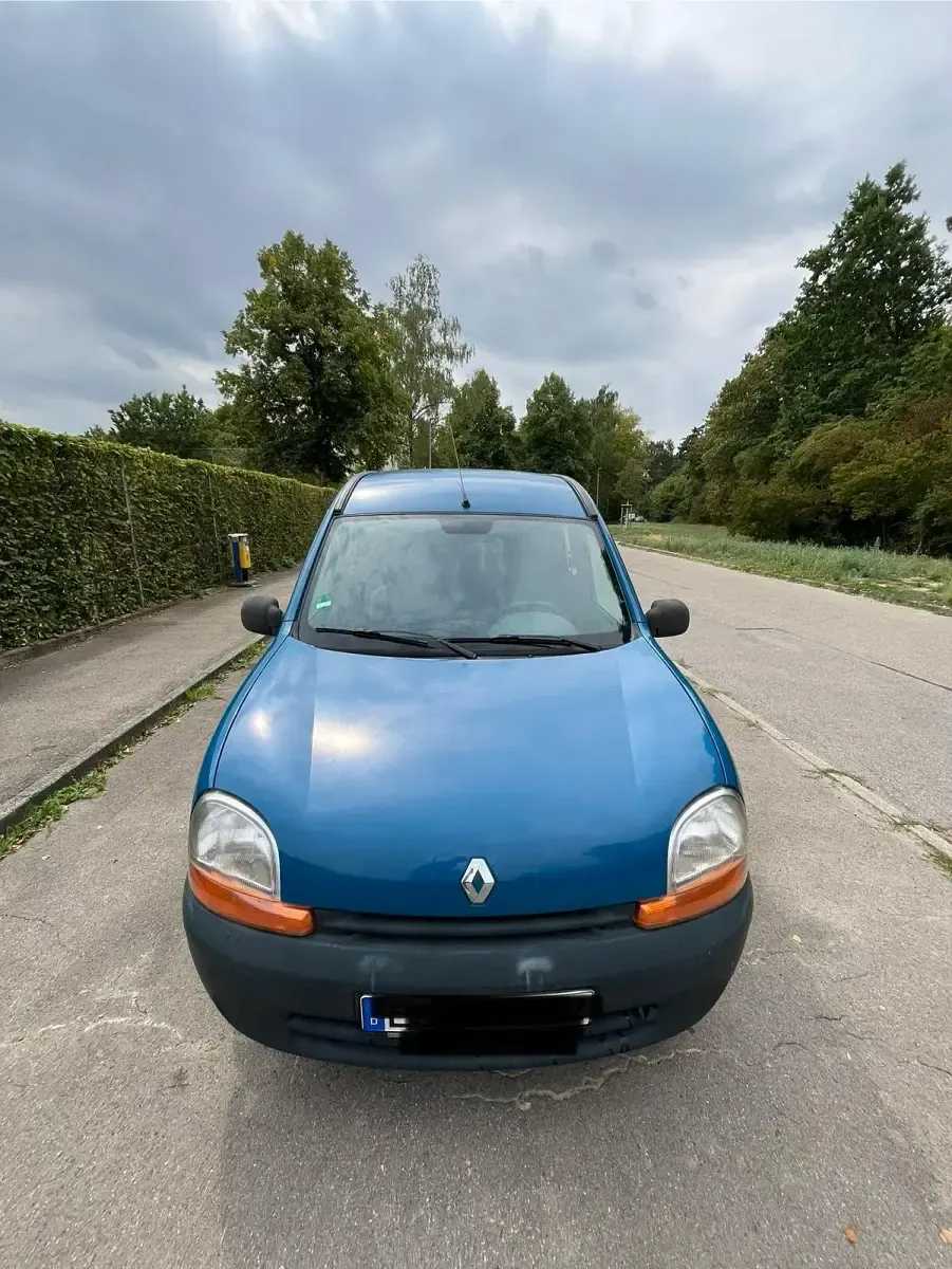 Gebraucht Renault Kangoo 75 PS (55 kW) 2000 Blau Van / Kleinbus