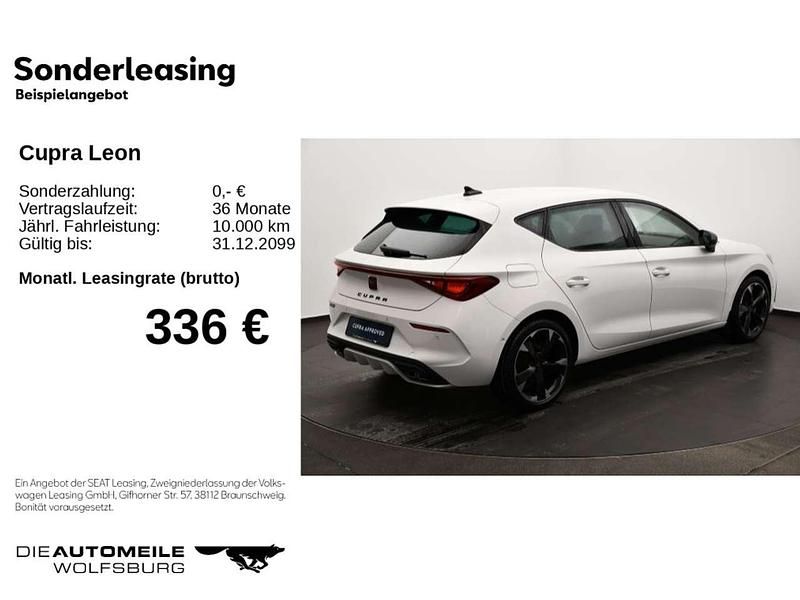 Usata Cupra Leon 150 CV (110 kW) 2023 Bianco Berlina