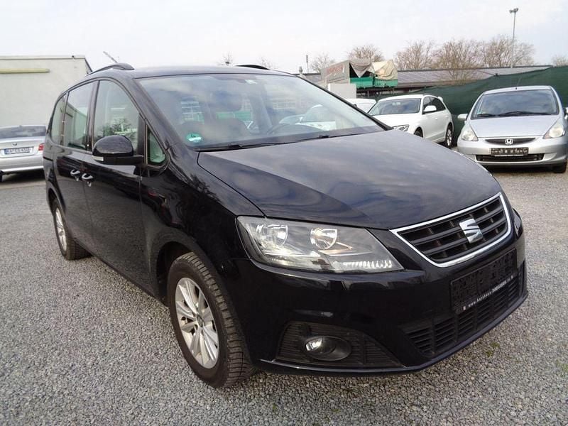 Gebraucht Seat Alhambra Style 150 PS (110 kW) 2015 Schwarz Van / Kleinbus