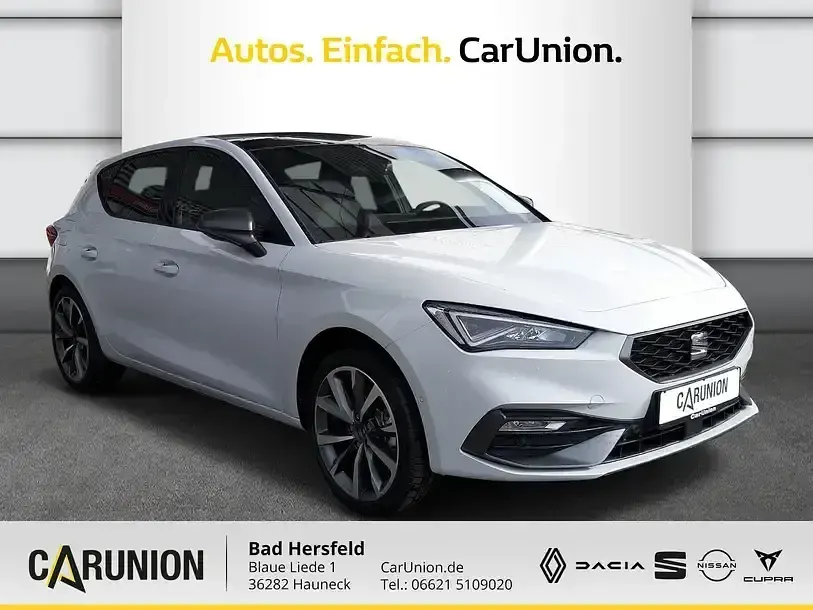 Gebraucht Seat Leon FR 150 PS (110 kW) 2024 Nevada weiß Limousine