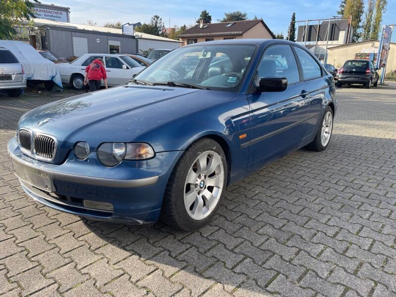 Blau Gebraucht 2002 BMW 325 Sport Line Coupé | 2.240 € (Superpreis) - Bild 1/4