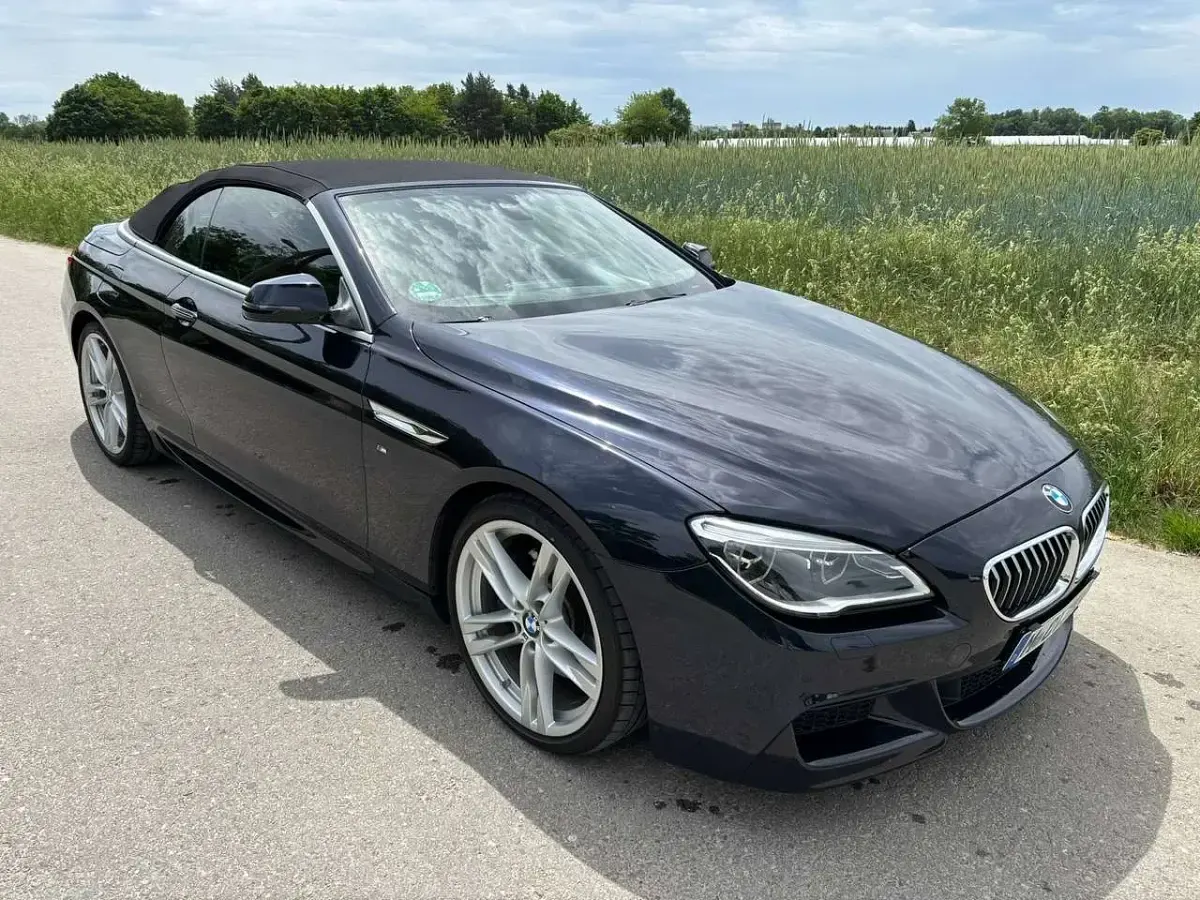 Gebraucht BMW 640 Cabriolet M Sport 313 PS (230 kW) 2017 Schwarz Cabrio