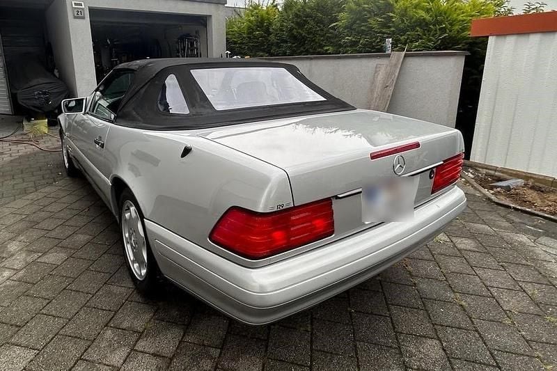 Gebraucht Mercedes SL320 231 PS (169 kW) 1998 Silber Cabrio