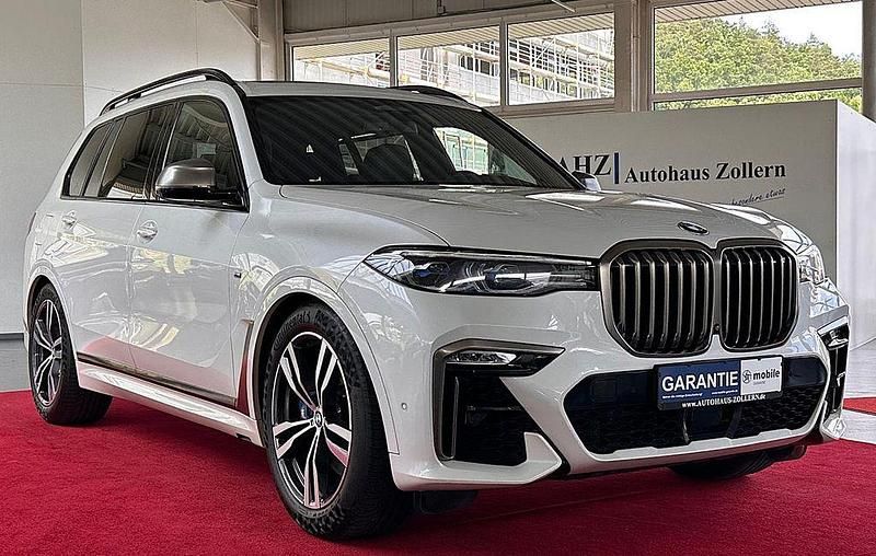Mineralweiss metallic Gebraucht 2020 BMW X7 Performance SUV | 62.999 € (Etwas zu teuer) - Bild 1/4