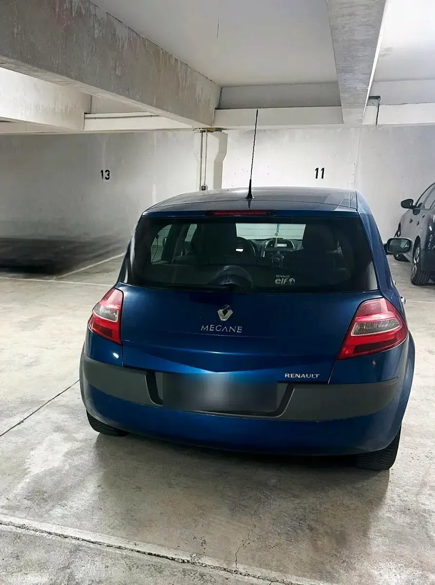 Gebraucht Renault Mégane 2008 Blau Kleinwagen