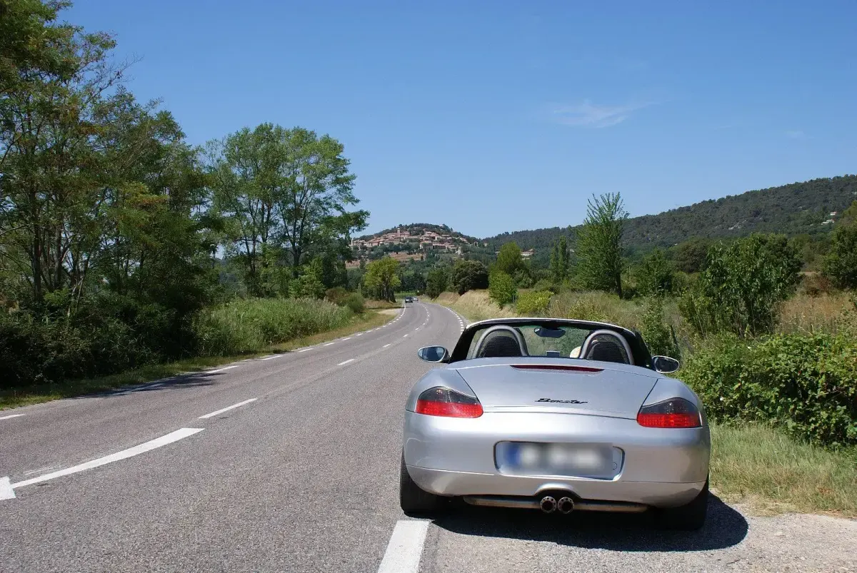 Gebraucht Porsche Boxster 220 PS (161 kW) 2002 Silber Cabrio
