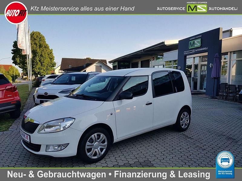 Gebraucht Skoda Roomster Plus Edition 86 PS (63 kW) 2014 Weiß Van / Kleinbus