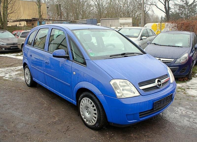 Gebraucht Opel Meriva Edition 101 PS (74 kW) 2005 Blau Van / Kleinbus