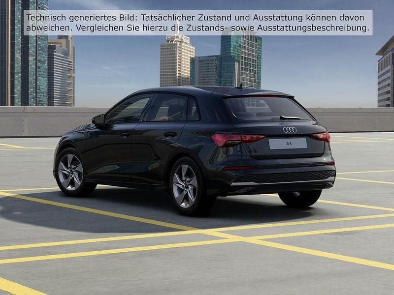 Neu Audi A3 Sportback Advanced 150 PS (110 kW) 2025 Schwarz Kleinwagen