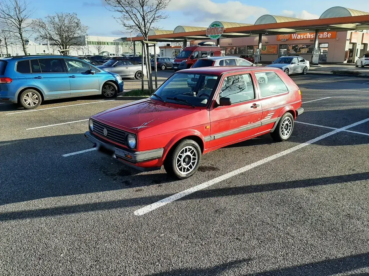 Gebraucht VW Golf III 55 PS (40 kW) 1992 Rot Kleinwagen