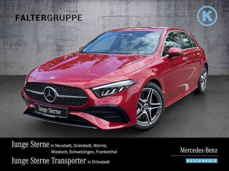 Manufaktur patagonienrot Gebraucht 2023 Mercedes A250 AMG Limousine | 36.220 € (Fairer Preis) - Bild 1/4