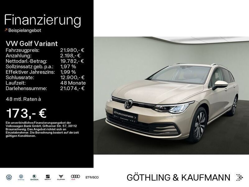 Silber Gebraucht 2023 VW Golf VIII Move Kombi | 21.980 € (Guter Preis) - Bild 1/4