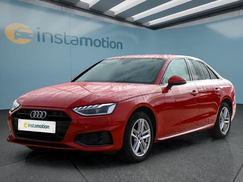 Rot Gebraucht 2021 Audi A4 Limousine | 25.399 € (Superpreis) - Bild 1/4