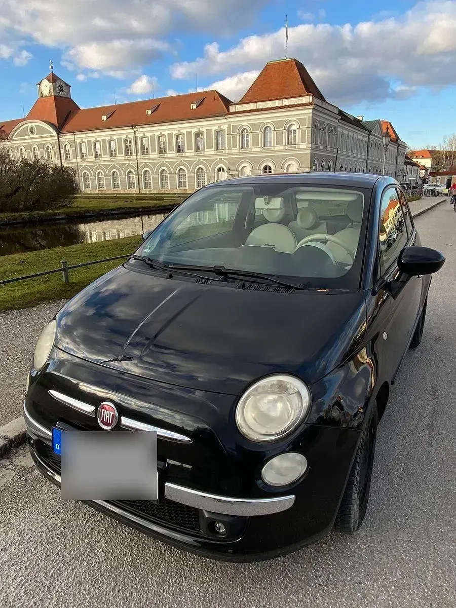 Gebraucht Fiat 500 Lounge 69 PS (50 kW) 2016 Schwarz Kleinwagen