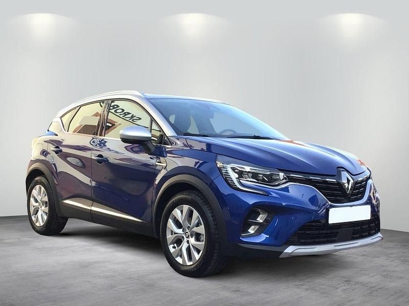Iron blau/ highland grau Gebraucht 2022 Renault Captur Intens SUV | 19.990 € (Fairer Preis) - Bild 1/4