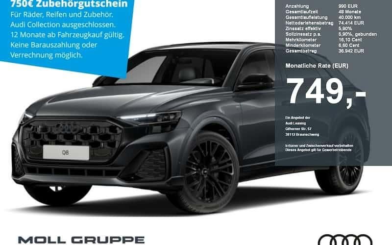 Grau Neu 2025 Audi Q8 Ambiente SUV | 89.990 € - Bild 1/2