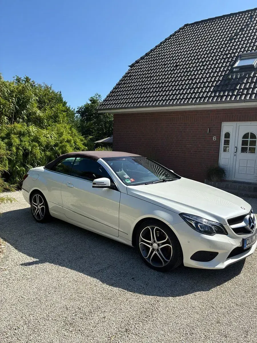 Gebraucht Mercedes E350 306 PS (225 kW) 2013 Weiß Cabrio