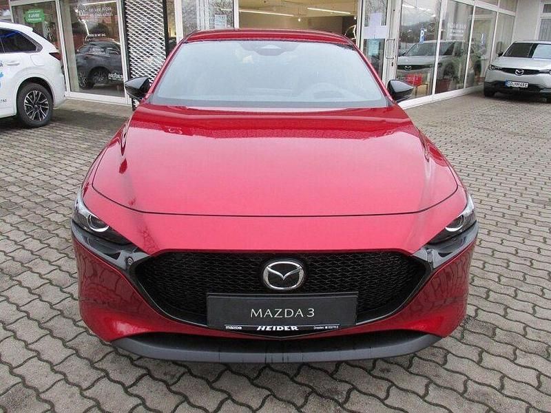 Neu Mazda 3 Nagisa 140 PS (102 kW) 2025 Soul red crystal m Limousine