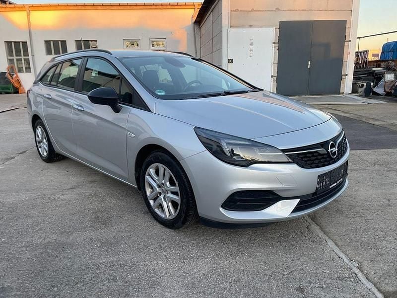 Silber Gebraucht 2021 Opel Astra Edition Kombi | 6.699 € (Superpreis) - Bild 1/4