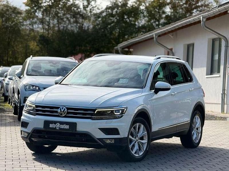 Weiß Gebraucht 2018 VW Tiguan Highline SUV | 22.950 € (Fairer Preis) - Bild 1/4