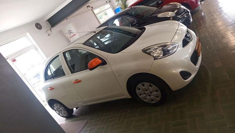 Gebraucht Nissan Micra Visia 98 PS (72 kW) 2014 Weiß Kleinwagen