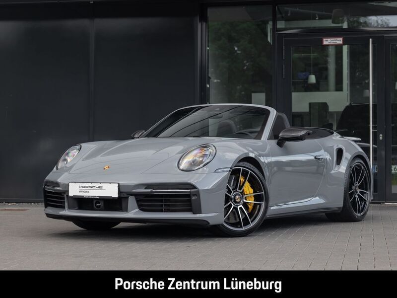 Grau Gebraucht 2023 Porsche 911 Turbo S Cabriolet Cabrio | 241.290 € (Superpreis) - Bild 1/4