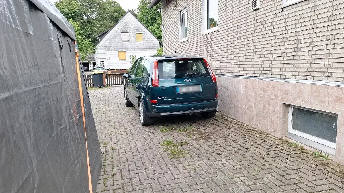 Gebraucht Ford C-MAX 101 PS (74 kW) 2007 Grün Van / Kleinbus