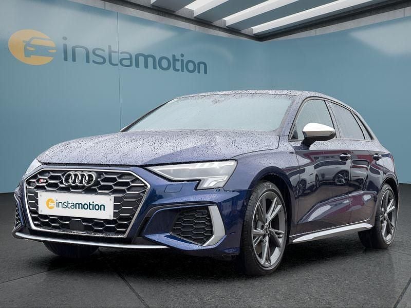 Blau Gebraucht 2024 Audi S3 Sportback Kleinwagen | 36.049 € (Superpreis) - Bild 1/4