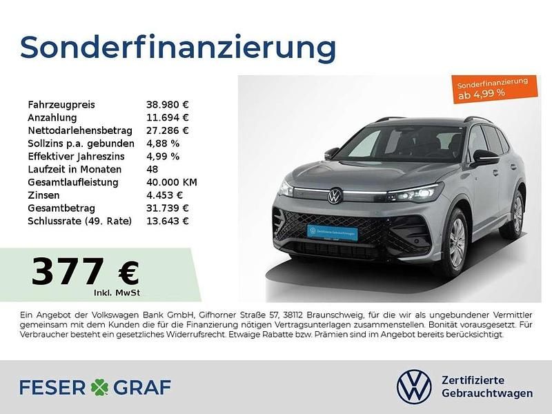 Oyster silver metallic Gebraucht 2025 VW Tiguan Style SUV | 38.980 € (Superpreis) - Bild 1/2