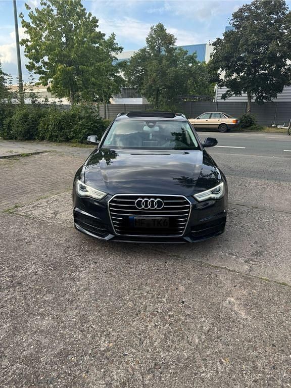 Blau Gebraucht 2016 Audi A6 Sport Kombi | 17.150 € (Guter Preis) - Bild 1/4