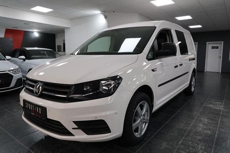 Weiß Gebraucht 2019 VW Caddy Maxi Van / Kleinbus | 16.490 € (Guter Preis) - Bild 1/4