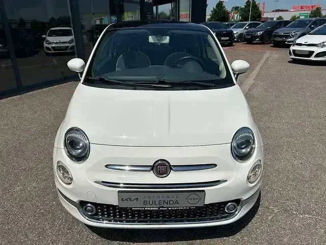 Gebraucht Fiat 500 Lounge 69 PS (50 kW) 2017 Weiß Kleinwagen