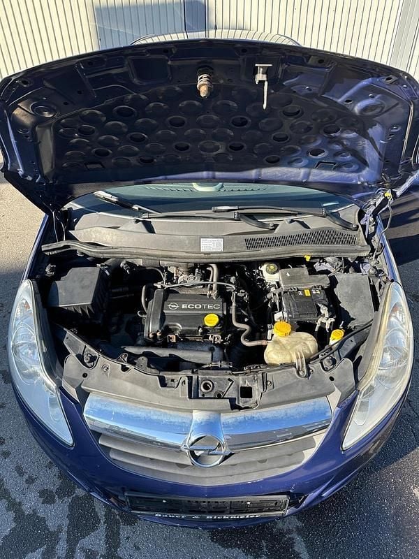 Gebraucht Opel Corsa 60 PS (44 kW) 2009 Blau Kleinwagen