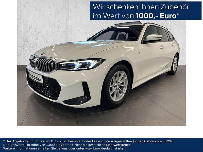 Weiß Gebraucht 2024 BMW 320 M Sport Kombi | 40.440 € (Fairer Preis) - Bild 1/4